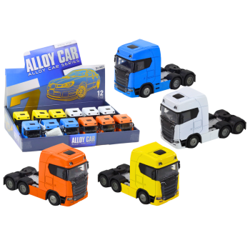 Ciężarówka Bez Naczepy 1:32  Odchylana Buda Metalowa Światła Dźwięki Napęd