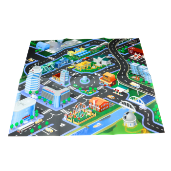 Zestaw Resoraków W Walizce Autka Sportowe Sygnalizacja Droga Zestaw 50 ele.