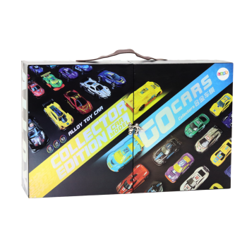 Zestaw Resoraków W Walizce Autka Sportowe Sygnalizacja Droga Zestaw 50 ele.