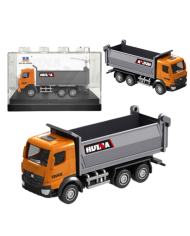 Wywrotka Metalowa Model Kolekcjonerski Huina Pomarańczowa 1:80