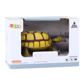 Figurka Kolekcjonerska Żółw Gad Beżowo Brązowy D