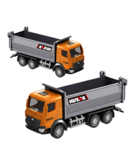 Wywrotka Metalowa Model Kolekcjonerski Huina Pomarańczowa 1:80