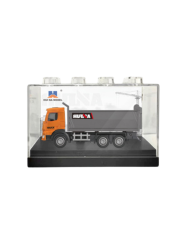 Wywrotka Metalowa Model Kolekcjonerski Huina Pomarańczowa 1:80