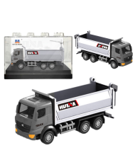 Wywrotka Metalowa Model Kolekcjonerski Huina Srebrna 1:80