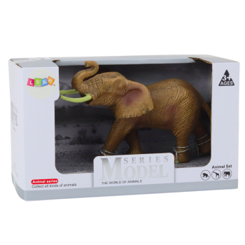 Figurka Kolekcjonerska Słoń Afrykański Z Podniesioną Trąbą Safari