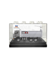 Wywrotka Metalowa Model Kolekcjonerski Huina Srebrna 1:80