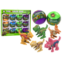 Jaja Dinozaurów Do Skręcania 12 Sztuk Zestaw Kolorowe
