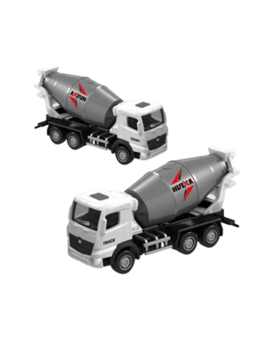 Betoniarka Metalowa Model Kolekcjonerski Huina Biała 1:80