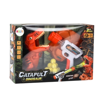 Gra Strzelanie Do Dinozaura Zręcznościowa Kulki Pistolet Zestaw