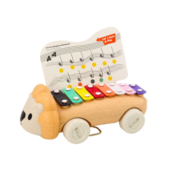 Cymbałki Lew Na Kółkach Instrument Dla Dzieci Kolorowe Edukacyjne