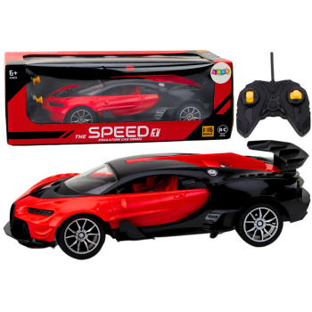 Zdalnie Sterowane Sportowe Auto Czerwone 1:16 RC Samochód