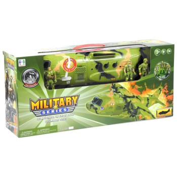 Ogromny Samolot Wojskowy Militarny Figurki  64 cm