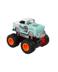 Auto 4x4 Klasyczny Model Na Dużych Kołach 4 Kolory