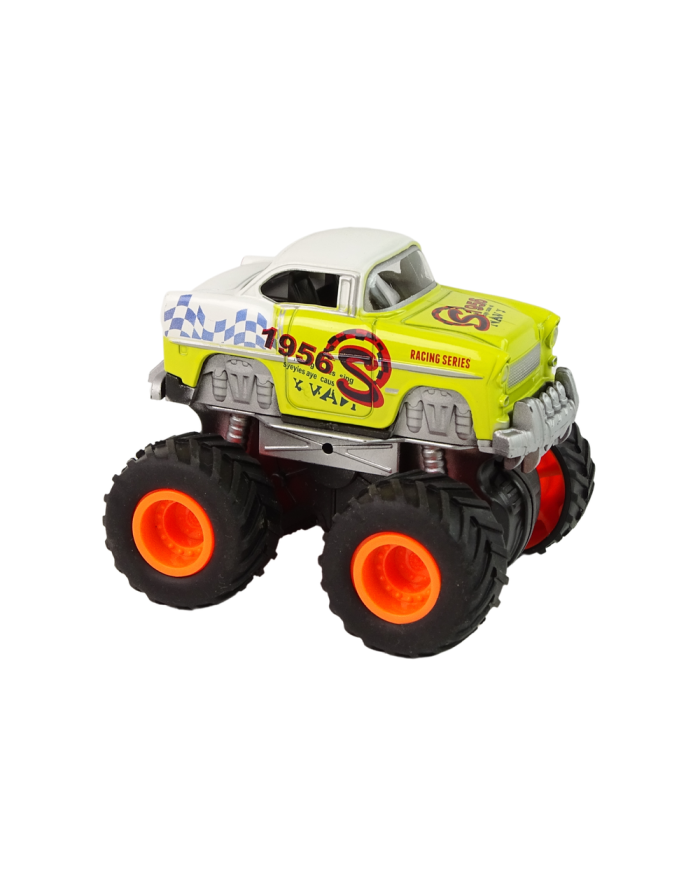 Auto 4x4 Klasyczny Model Na Dużych Kołach 4 Kolory