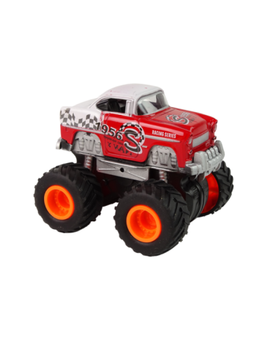 Auto 4x4 Klasyczny Model Na Dużych Kołach 4 Kolory