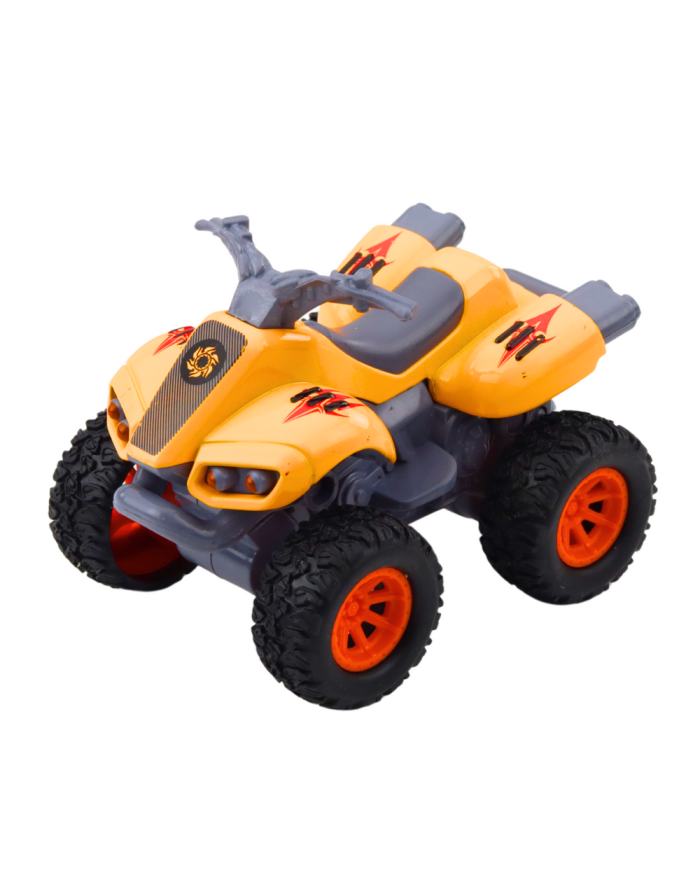 Quad Z Napędem Gumowe Opony Metalowa Karoseria Mix