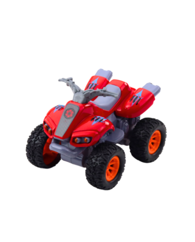 Quad Z Napędem Gumowe Opony Metalowa Karoseria Mix