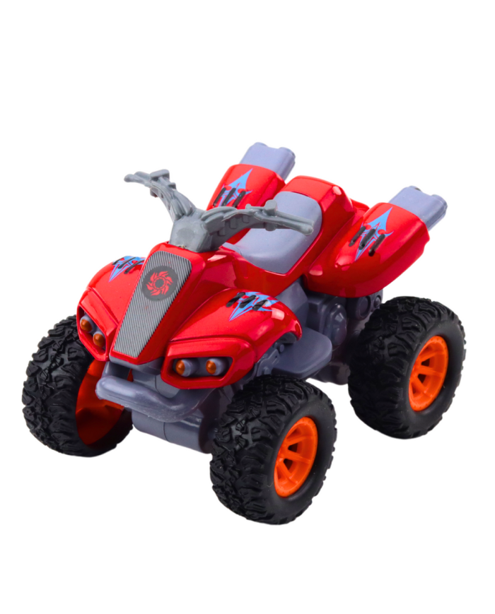 Quad Z Napędem Gumowe Opony Metalowa Karoseria Mix