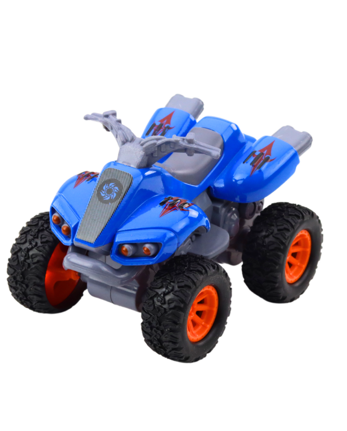 Quad Z Napędem Gumowe Opony Metalowa Karoseria Mix
