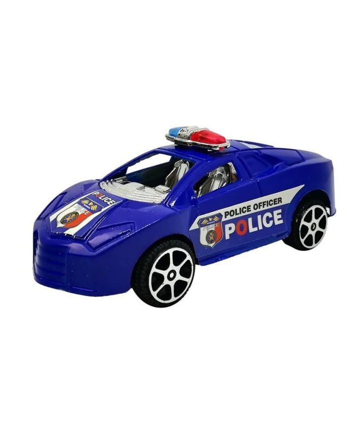 Zestaw Autek Samochodzików Policja Straż  z Napędem 6 szt