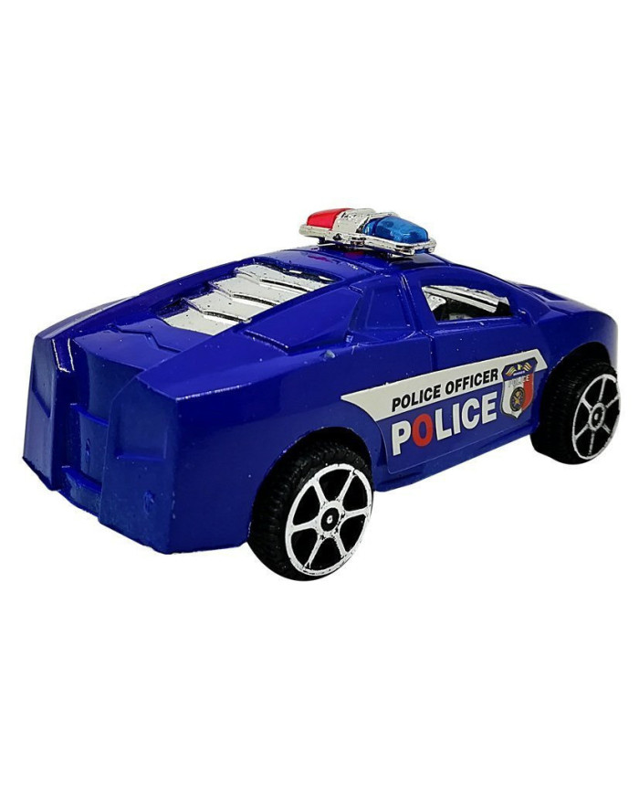 Zestaw Autek Samochodzików Policja Straż  z Napędem 6 szt