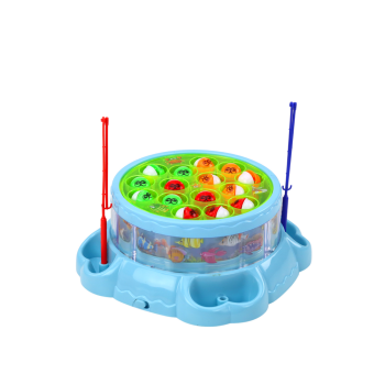 Gra Łowienie Rybek Wędki Światła Dźwięki Niebieska