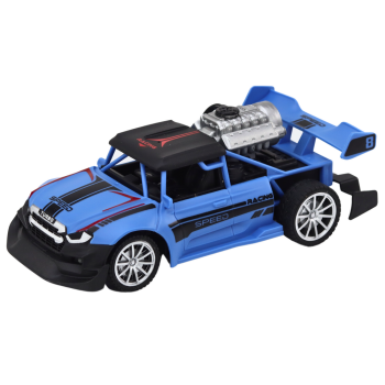 Autko Zdanie Sterowane RC 1:20 Efekt Dymny Światła Niebieski