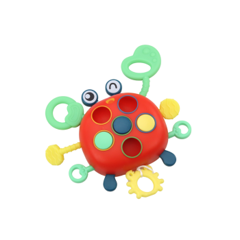 Krab Sensoryczny Interaktywny Edukacyjna Zabawka Dla Dzieci Gryzak