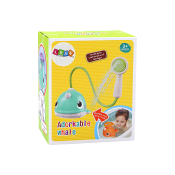 Zabawka Do Kąpieli Wieloryb 3 Końcówki Pomarańczowy