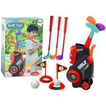 Zestaw Do Mini Golfa Dla Dzieci Wózek Na Kółkach