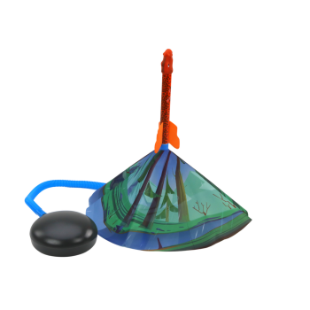 Wyrzutnia Rakiet Gra Dinozaury Las Kolorowe Pompka