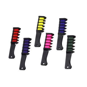 Zestaw Do Koloryzacji Włosów Kreda 6 Sztuk Matowe