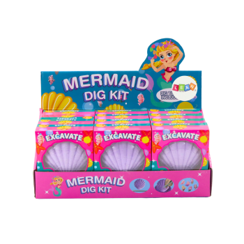 Zestaw Archeologiczny Syrenka W Muszelce Dłuto Pędzelek