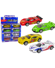 Auto Sportowe Wyścigowe Resorak Wyścigi 4 Kolory 1:43