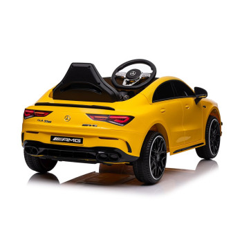 Auto Na Akumulator Mercedes CLA 45s AMG Żółty 4x4