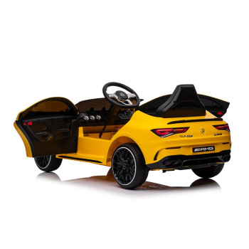 Auto Na Akumulator Mercedes CLA 45s AMG Żółty 4x4