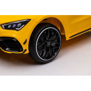 Auto Na Akumulator Mercedes CLA 45s AMG Żółty 4x4